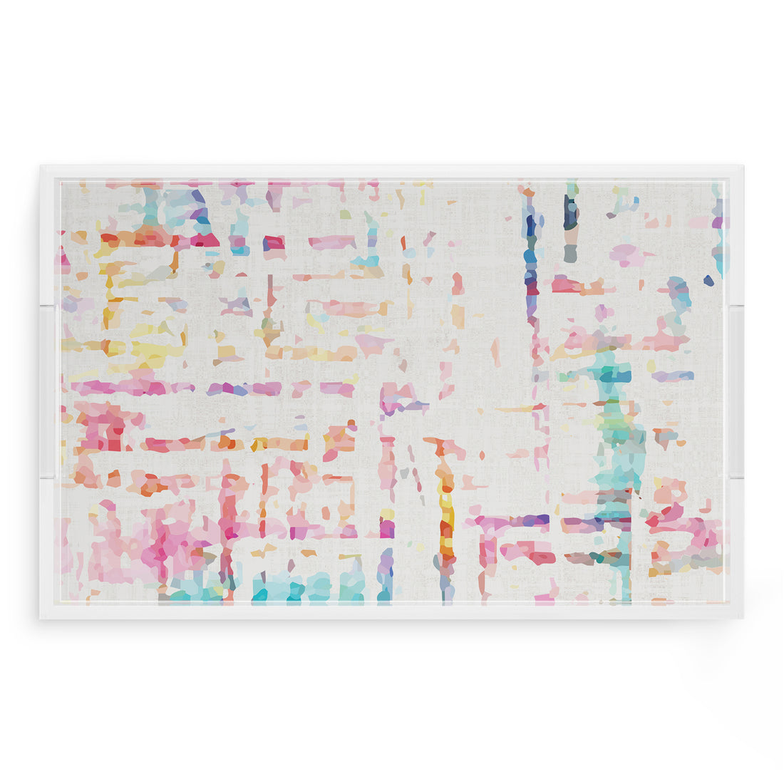 Coco Cream 22.5X14.5 Acrylic Tray - nicolettemayer.com
