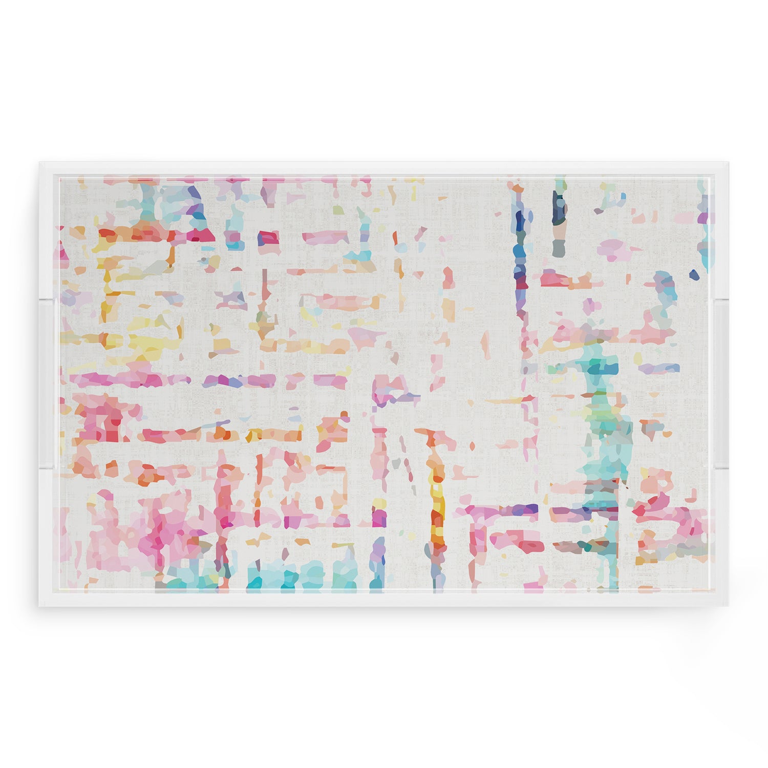 Coco Cream 22.5X14.5 Acrylic Tray - nicolettemayer.com
