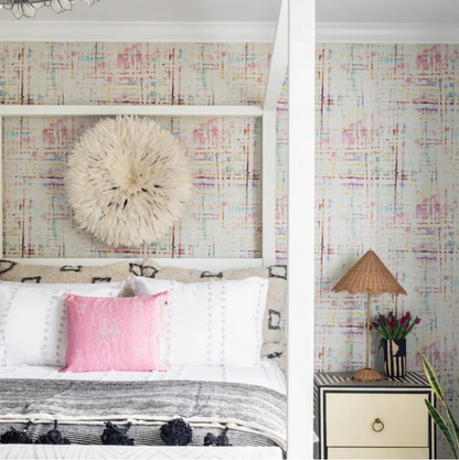 Coco Cream Wallpaper, Per Yard