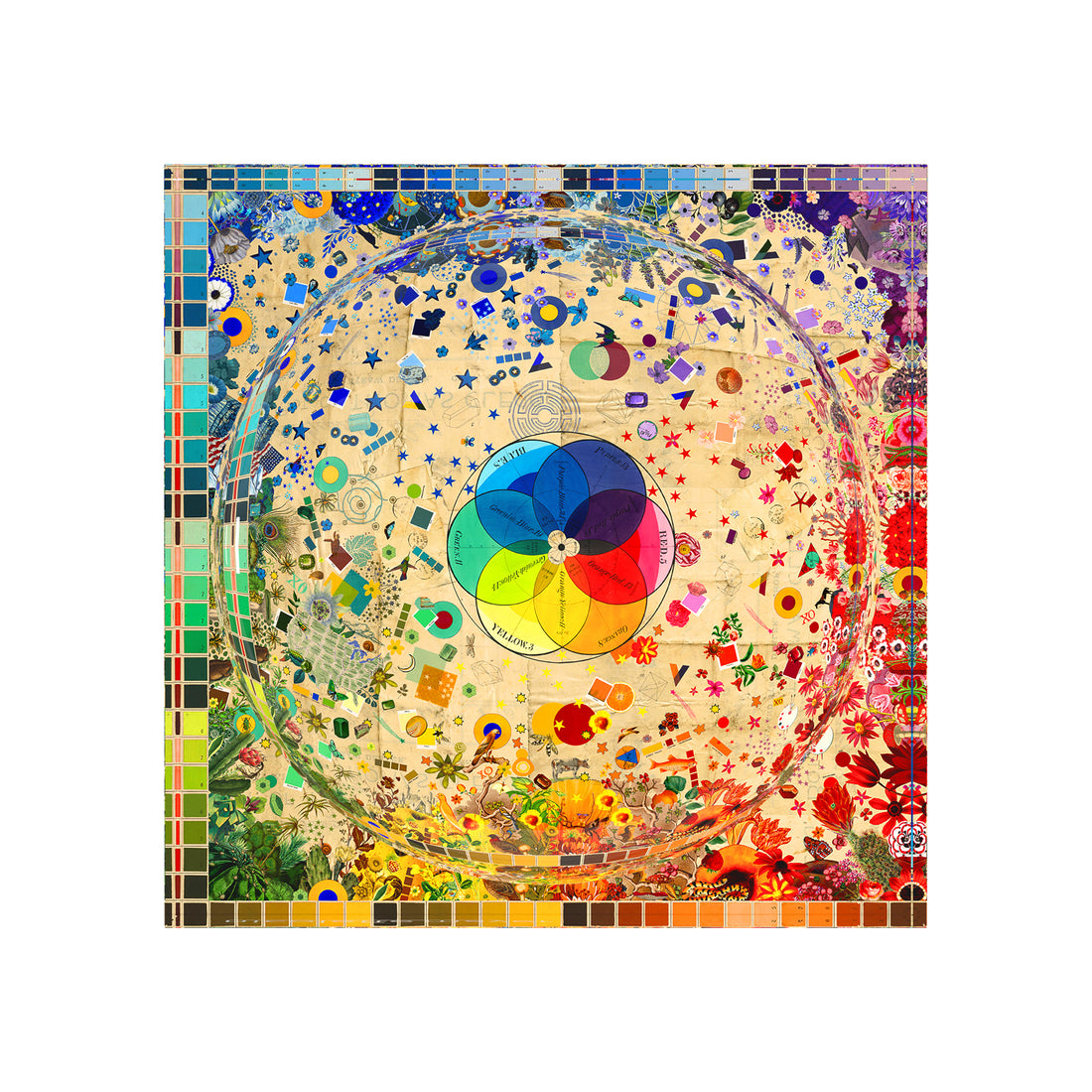 Color Wheel XOXO Acrylic Candy Catchall Dish