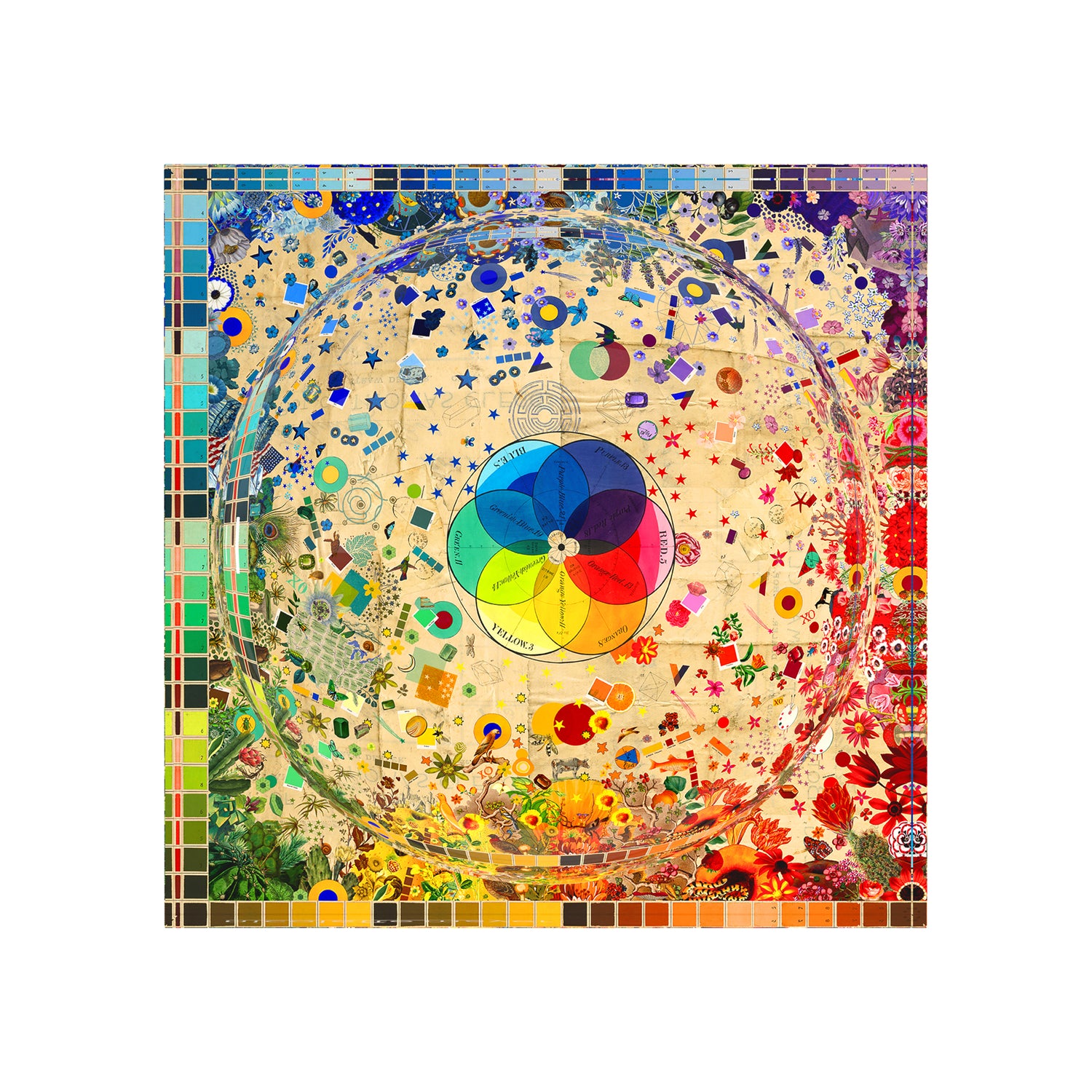 Color Wheel XOXO Acrylic Candy Catchall Dish - nicolettemayer.com