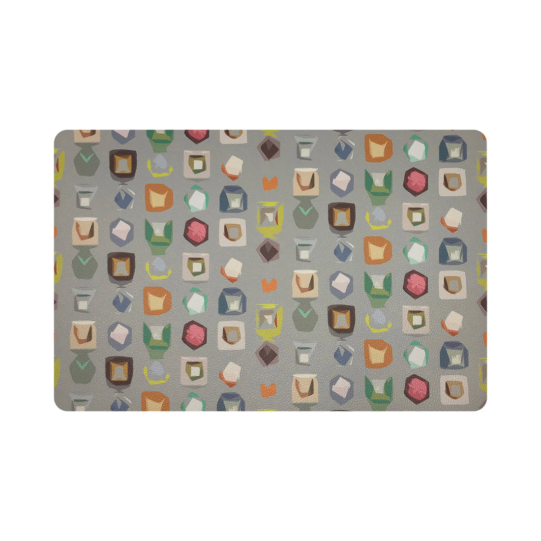COLOR POP ANDRE 17.5" Rectangle Pebble Placemat, Set Of 4 - nicolettemayer.com