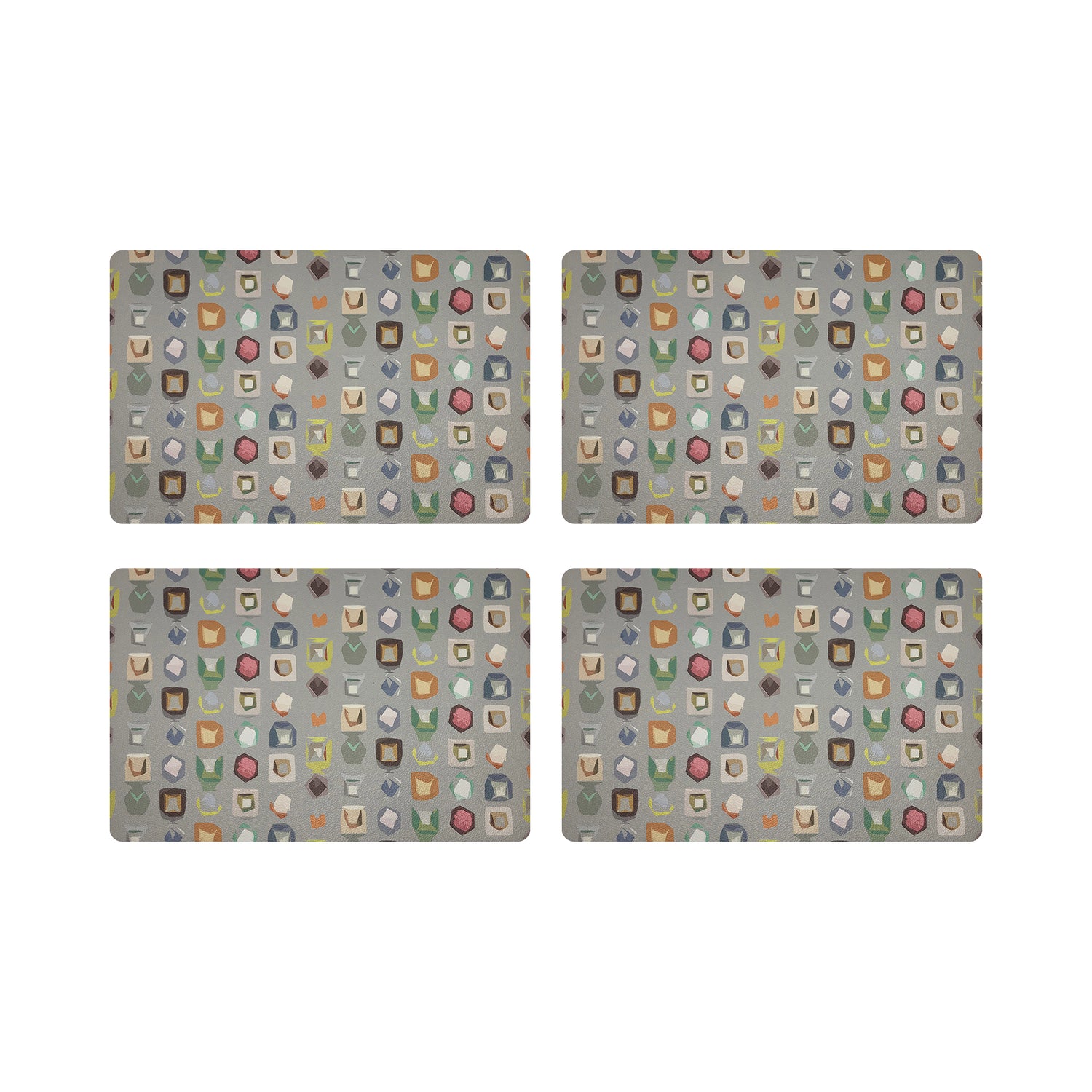  17.5&quot; Rectangle Pebble Placemat, Set Of 4 - nicolettemayer.com
