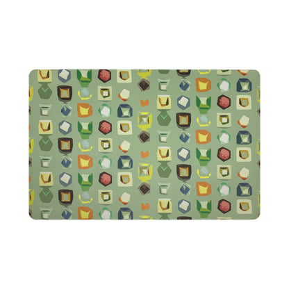 COLOR POP GRANADA 17.5&quot; Rectangle Pebble Placemat, Set Of 4 - nicolettemayer.com
