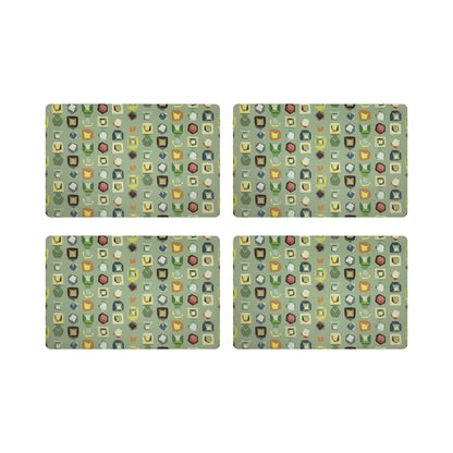  17.5&quot; Rectangle Pebble Placemat, Set Of 4 - nicolettemayer.com
