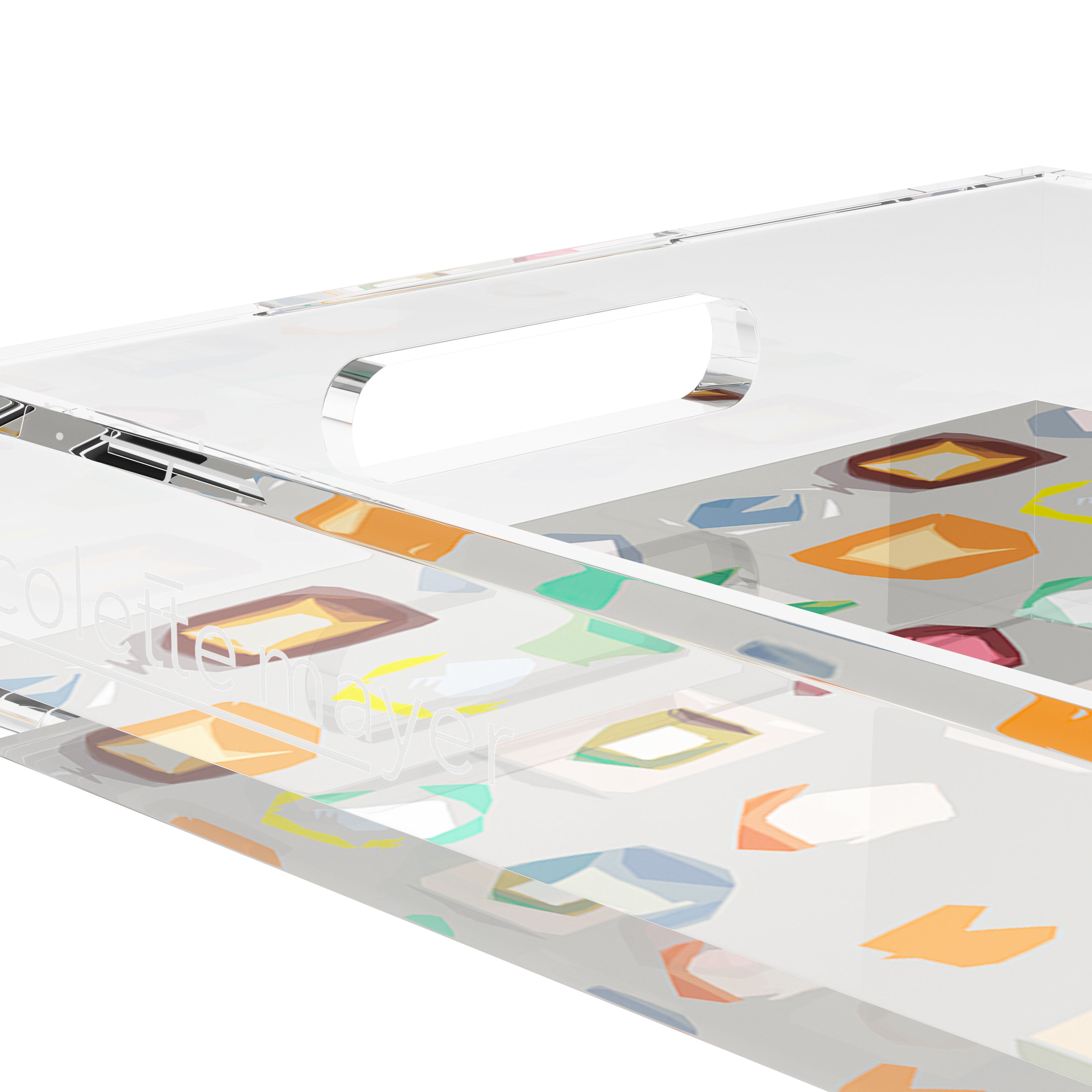 Colorpop Andre 12.5X7.75 Acrylic Tray - nicolettemayer.com
