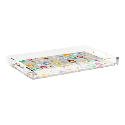 Colorpop Andre 22.5X14.5 Acrylic Tray - nicolettemayer.com
