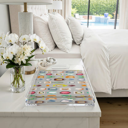 Colorpop Andre 22.5X14.5 Acrylic Tray - nicolettemayer.com
