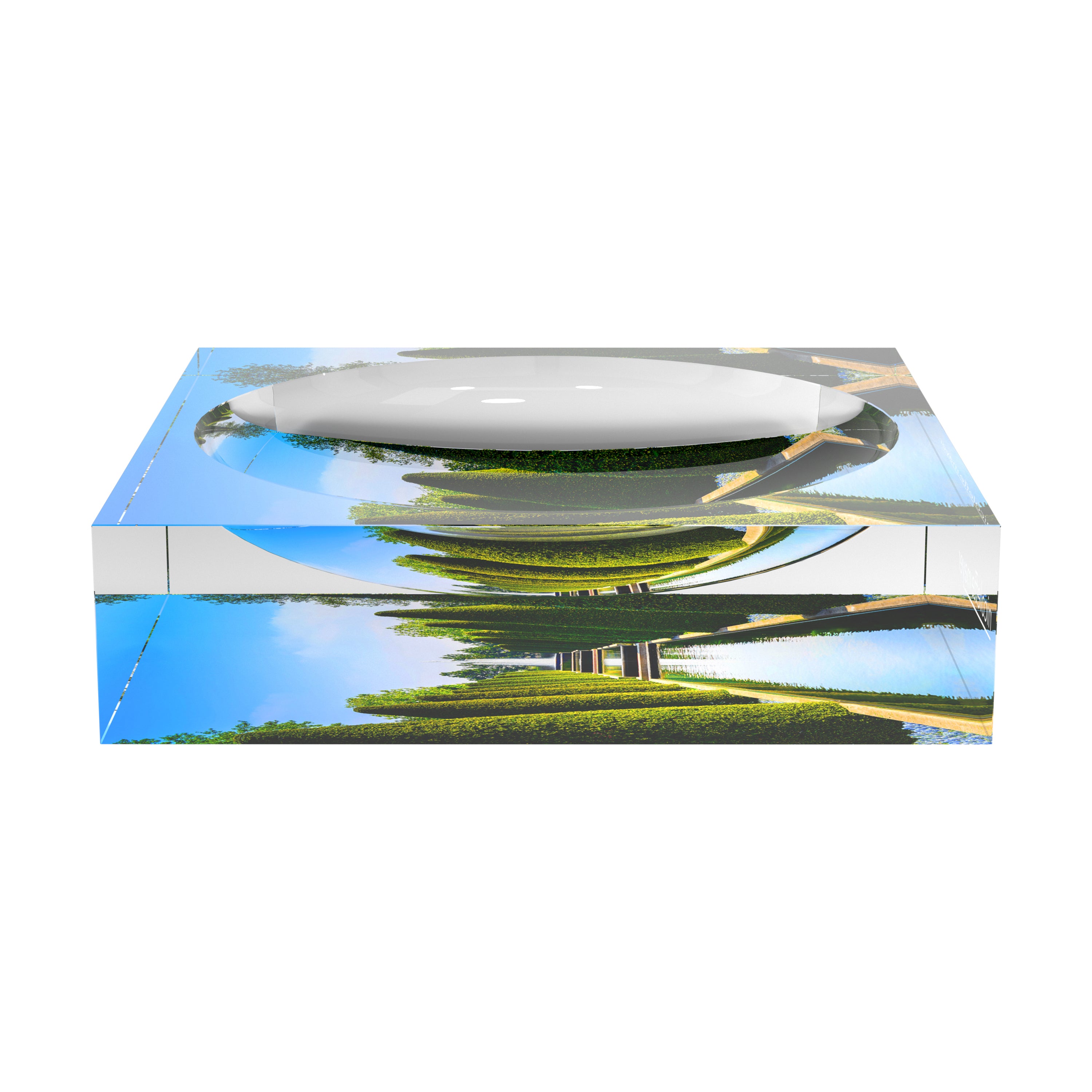 Conical Topiary Acrylic Candy Catchall Dish