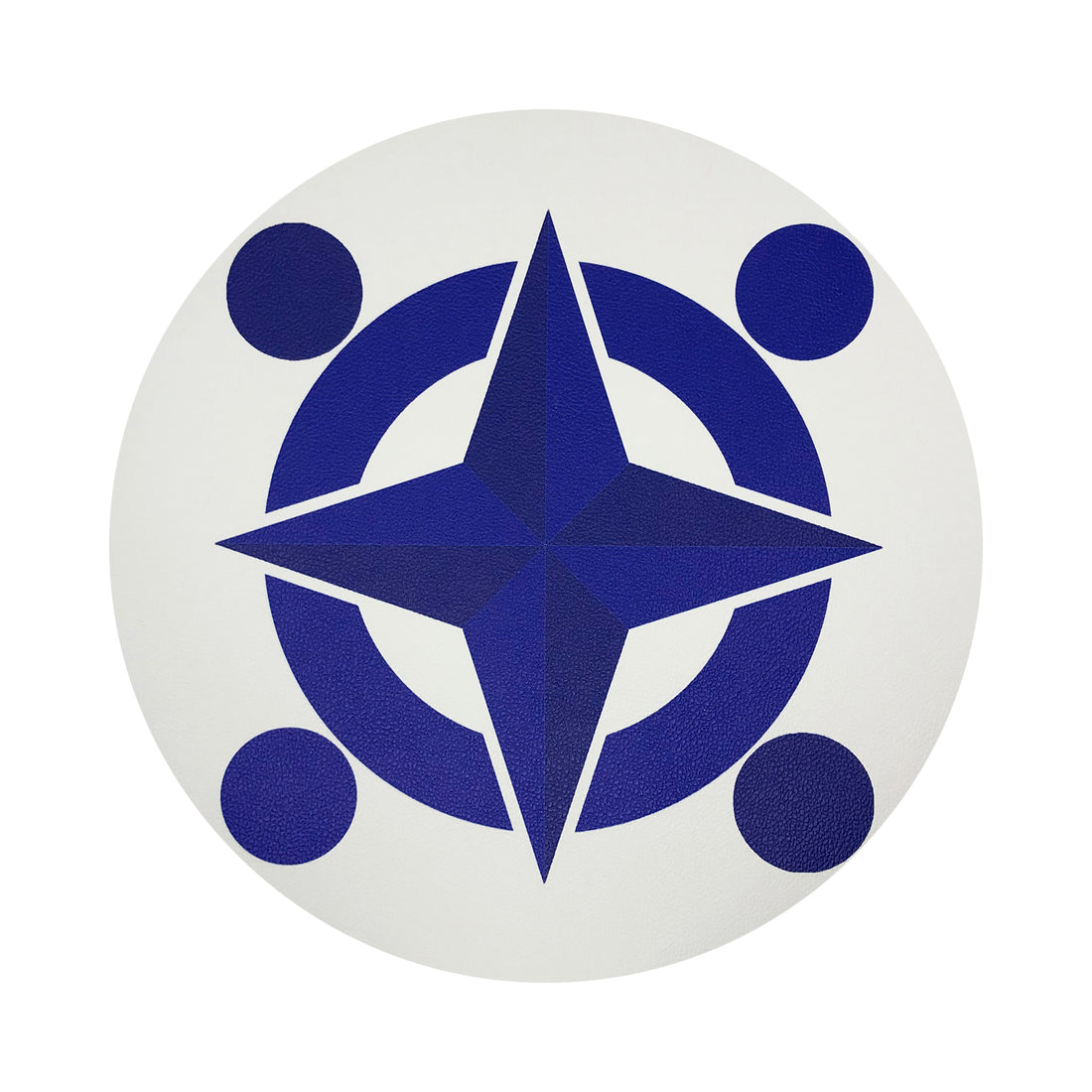Constellations Compass 16 Round Pebble Placemat, Set Of 4 - nicolettemayer.com