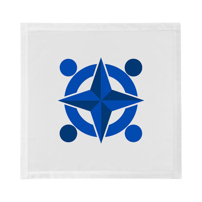 Sternbilder Kompass 22X22 Hohlsaum-Servietten, 4er-Set