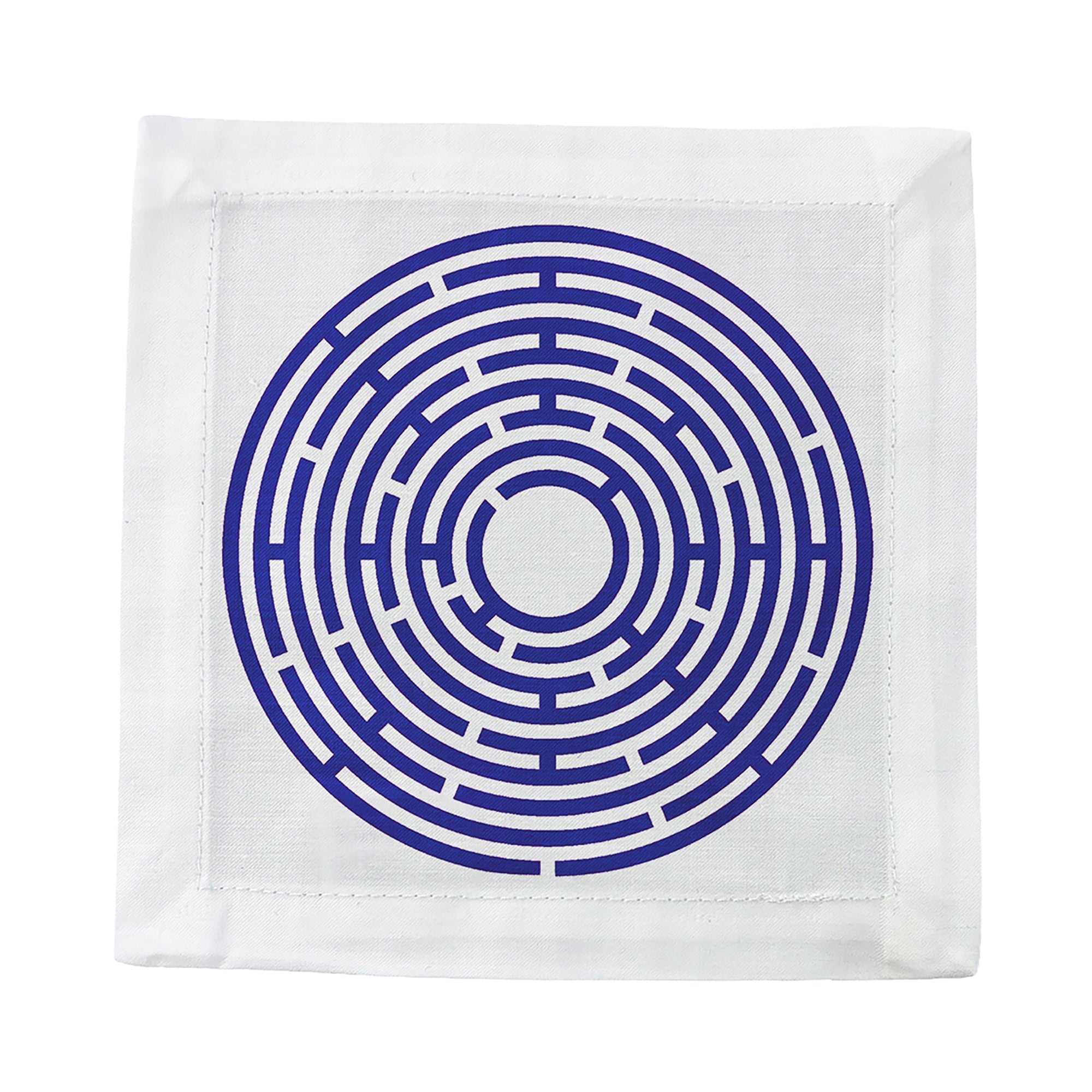 Constellations Maze Cotton Sateen Cocktail Napkins