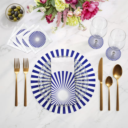 Constellations Point Cotton Sateen Dinner Napkins - nicolettemayer.com