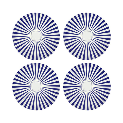 Constellations Point 16 Round Pebble Placemat, Set Of 4 - nicolettemayer.com