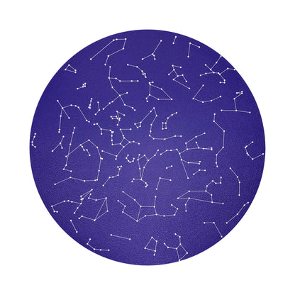 Constellations Stars 16 Round Pebble Placemat, Set Of 4 - nicolettemayer.com