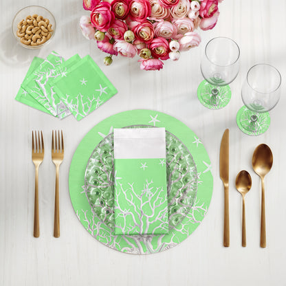 Sets de table rectangulaires Coral Branch 17&quot;