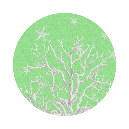 Coral Reef Colony 16&quot; Round Pebble Placemats, Set of 4 - nicolettemayer.com
