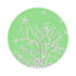 Coral Branch Colony 16" Round Pebble Placemats, Set of 4 - nicolettemayer.com
