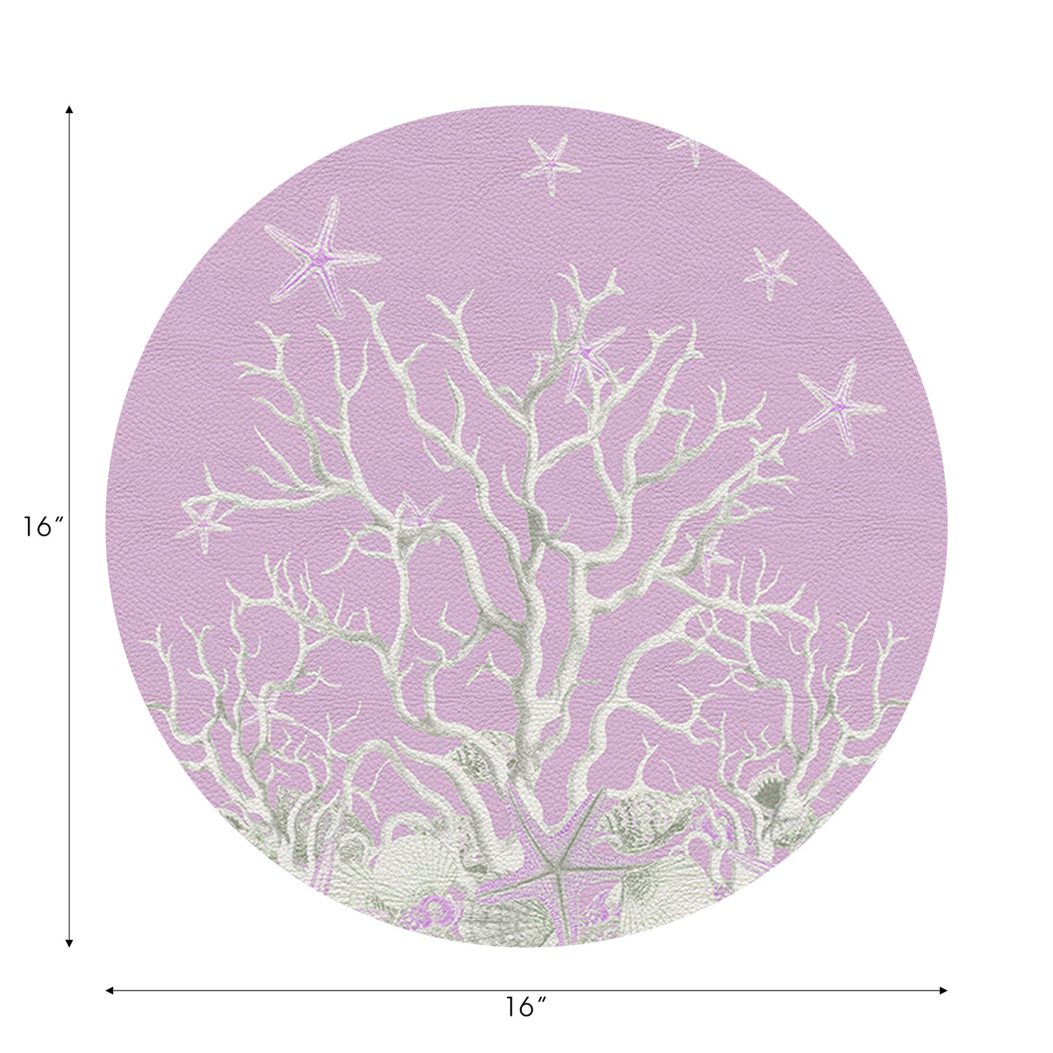 Sets de table rectangulaires Coral Branch 17&quot;