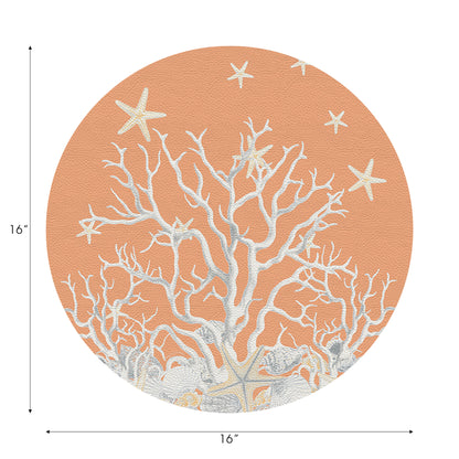 Sets de table rectangulaires Coral Branch 17&quot;