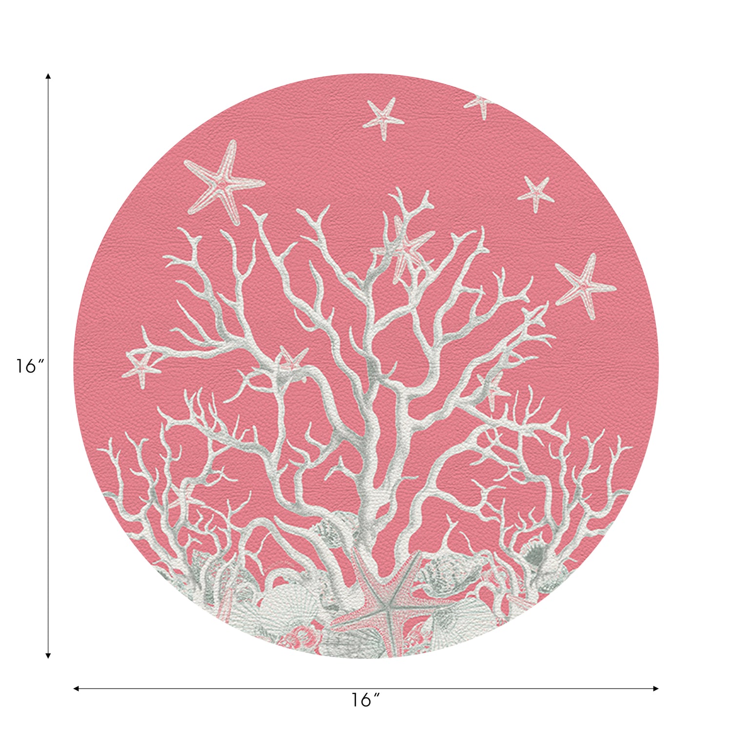 Sets de table rectangulaires Coral Branch 17&quot;