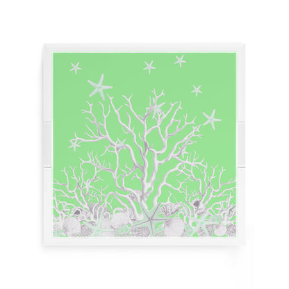 Coral Reef Colony 12X12 Acrylic Tray - nicolettemayer.com
