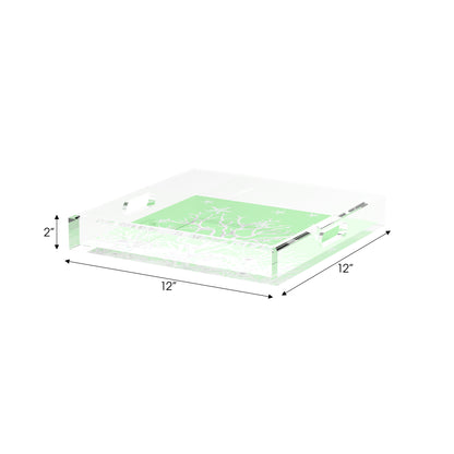 Coral Reef Colony 12X12 Acrylic Tray - nicolettemayer.com

