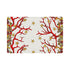 Coral Reef White Red 17.5" Rectangle Pebble Placemat, Set Of 4 - nicolettemayer.com
