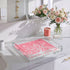Coral Reef Pink 12X12 Acrylic Tray - nicolettemayer.com
