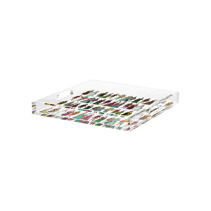 Costumes 1530 Acrylic Decorative Tray, 12 x 12 in. by Nicolette Mayer 