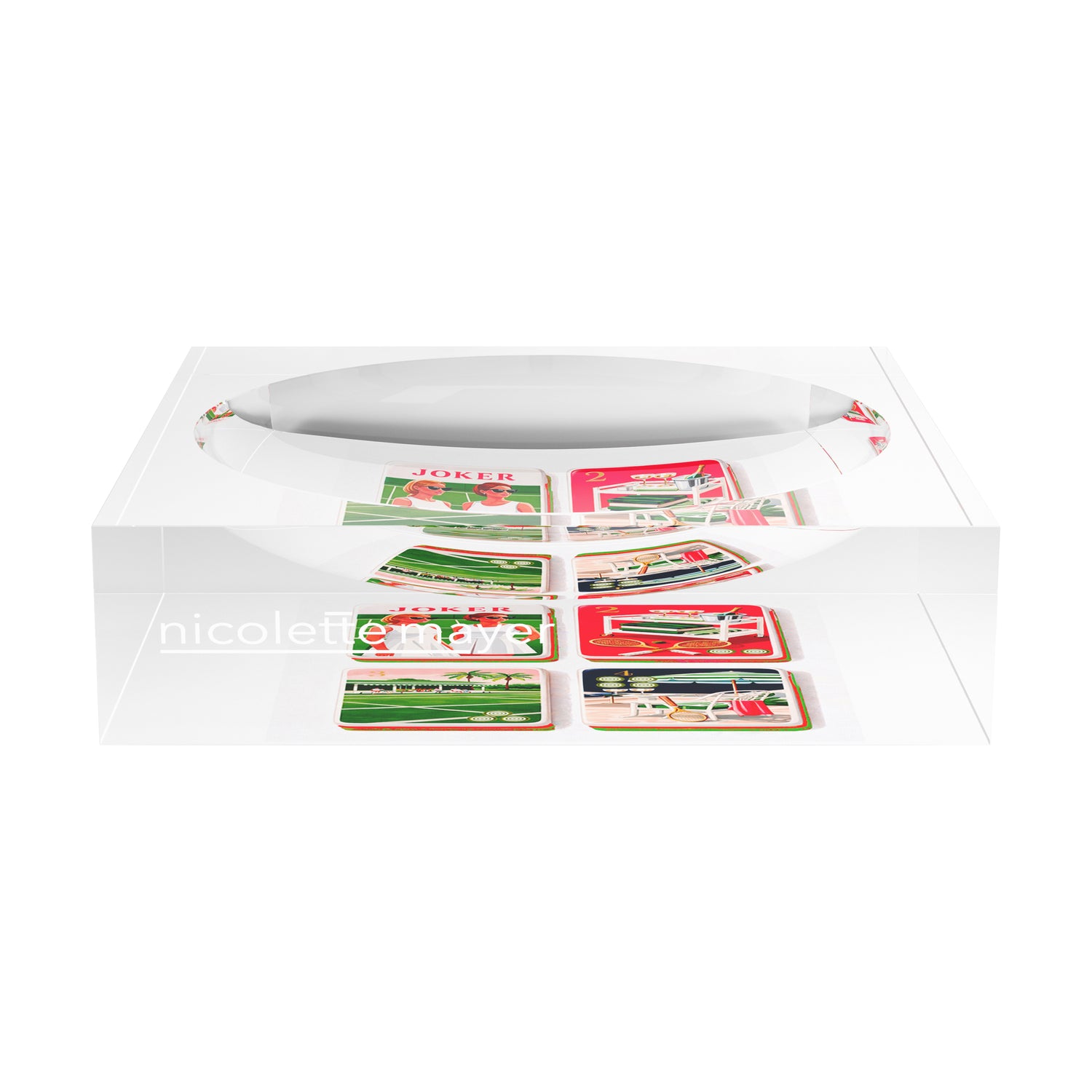 Mahjong Court Side Preppy Mahj Candy Catchall Dish