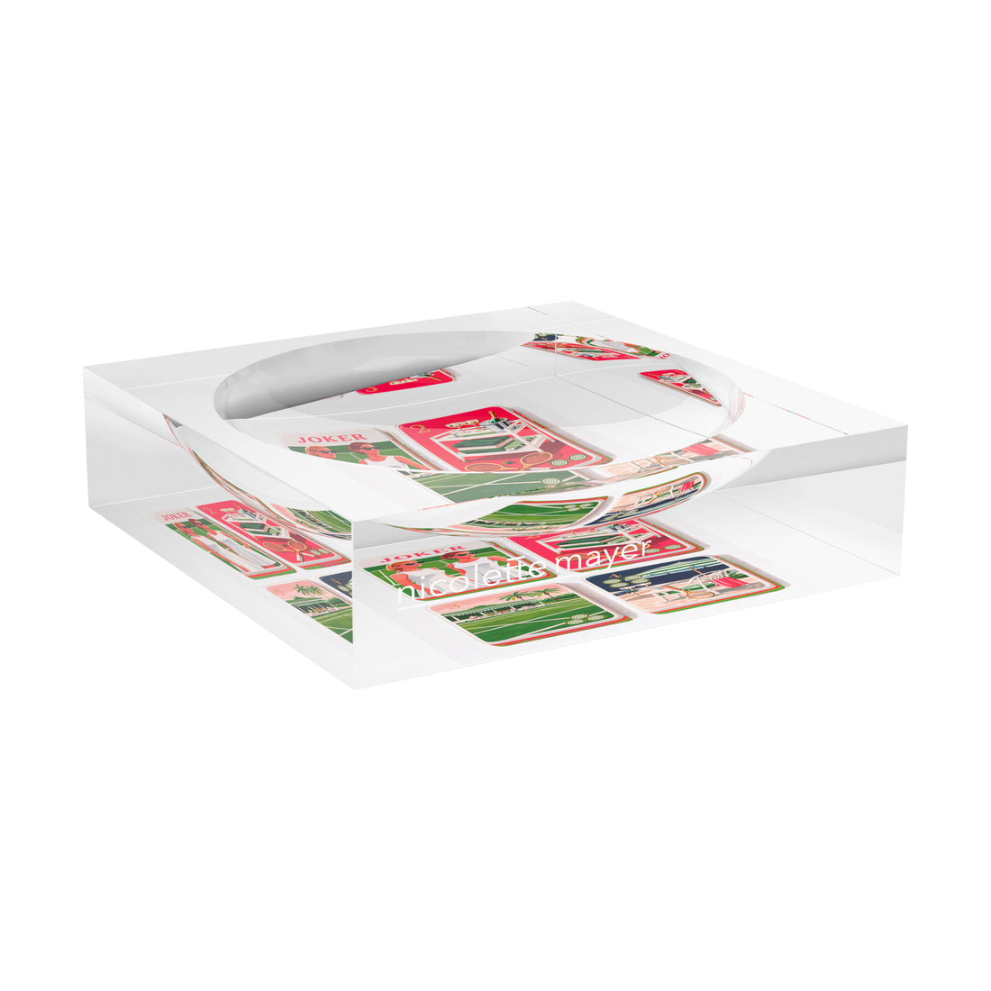 Mahjong Court Side Preppy Mahj Candy Catchall Dish