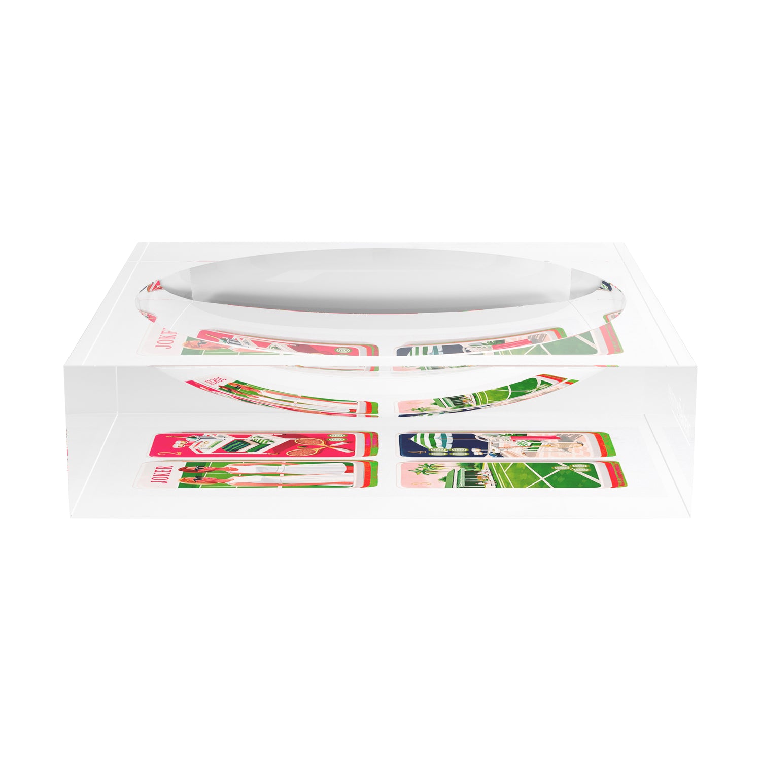Mahjong Court Side Preppy Mahj Candy Catchall Dish