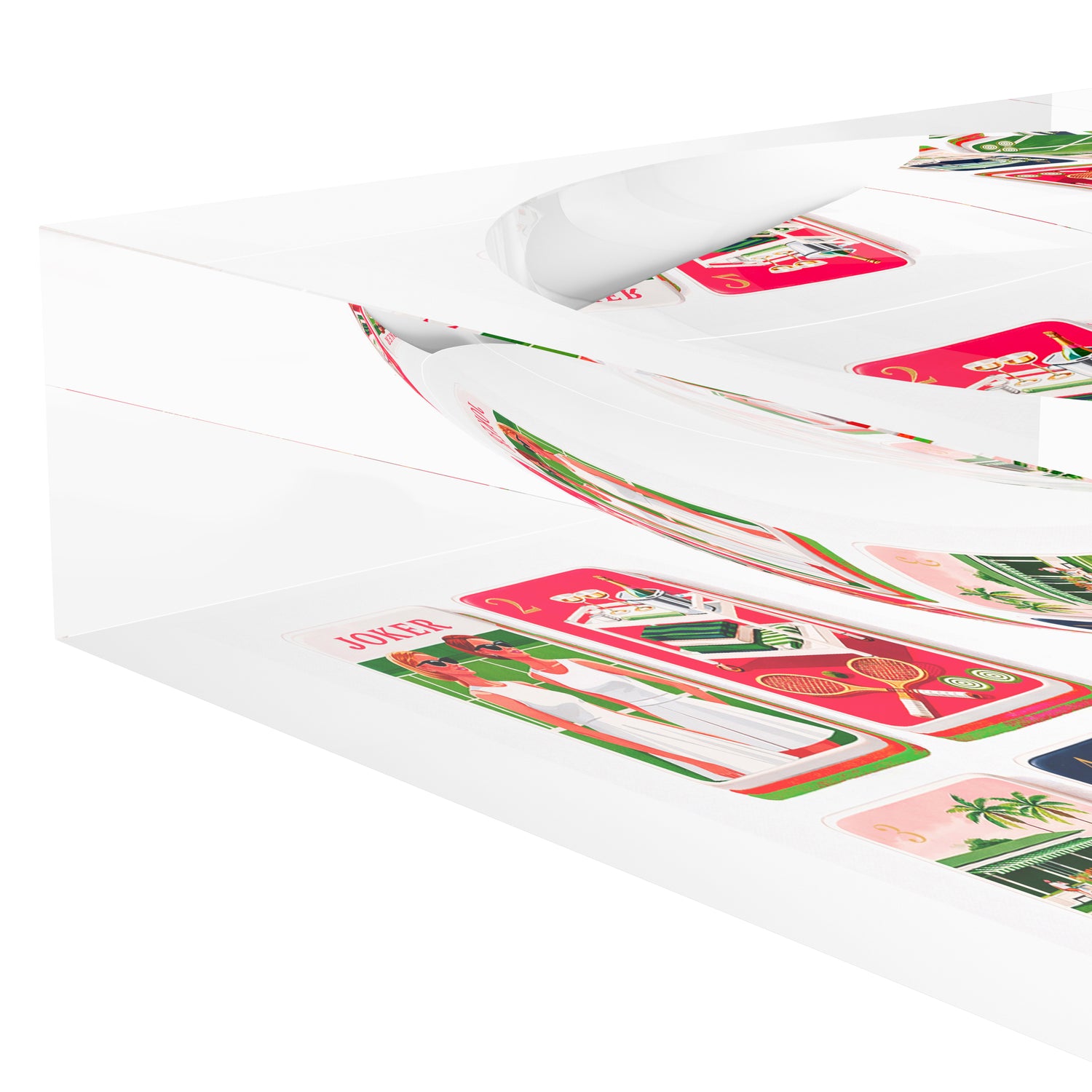 Mahjong Court Side Preppy Mahj Candy Catchall Dish