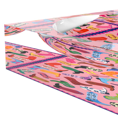 Cowboy Boot Love XOXO Acrylic Candy Catchall Dish - nicolettemayer.com