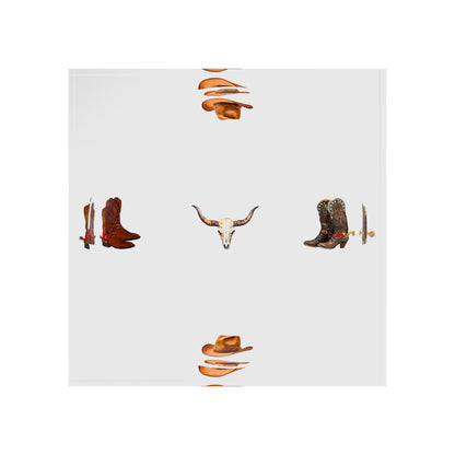 Cowboy Boots Brown Cream Acrylic Candy Catchall Dish