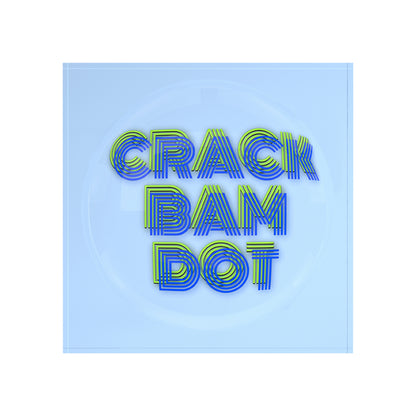Mahjong Crack Bam Dot Blues Celery Candy Catchall Dish