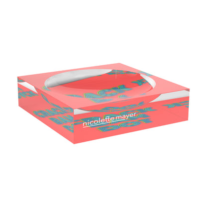 Mahjong Crack Bam Dot Petal Tendril Candy Catchall Dish