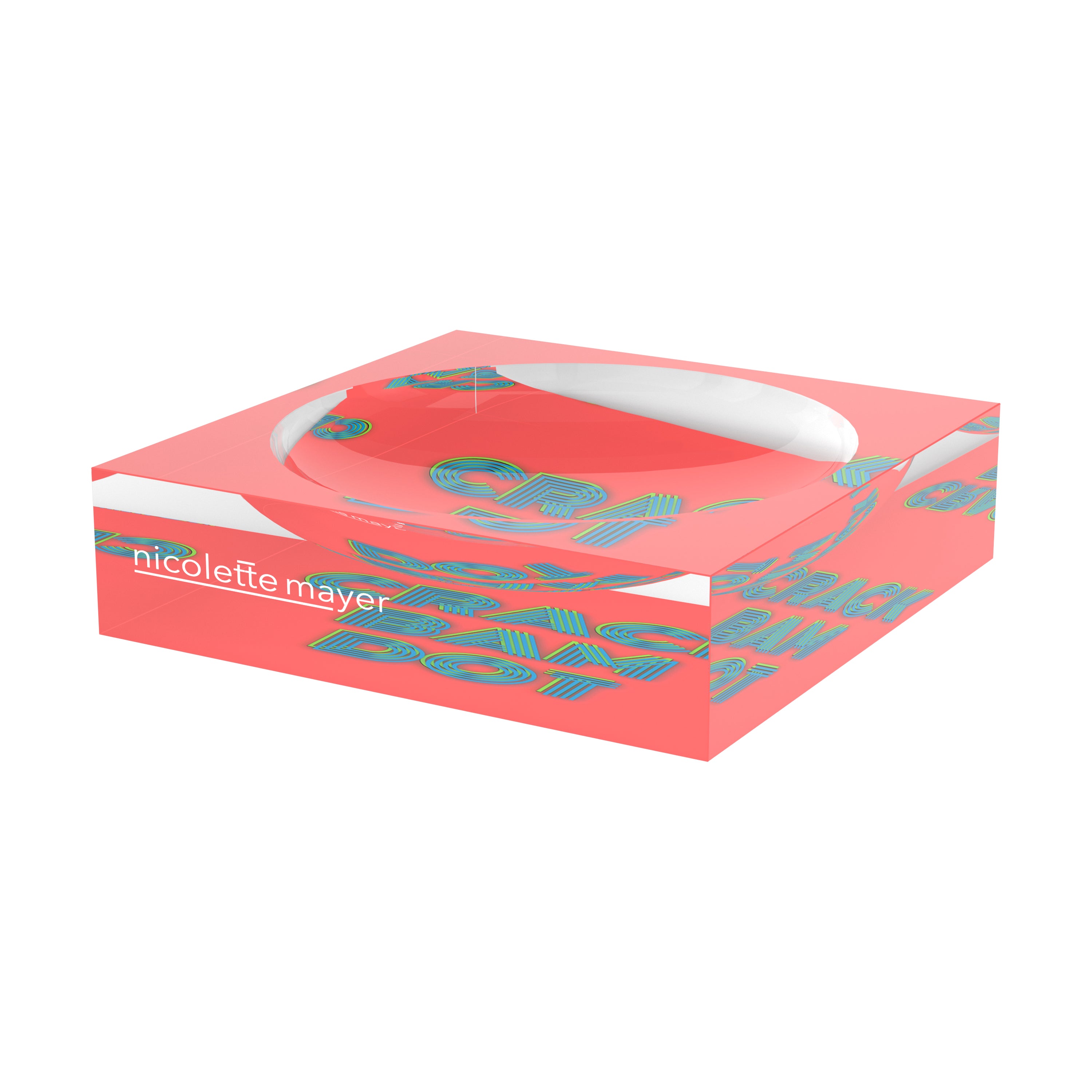 Mahjong Crack Bam Dot Petal Tendril Candy Catchall Dish
