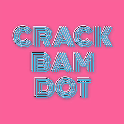 Mahjong Crack Bam Dot Hybiscus Powder Square Tray