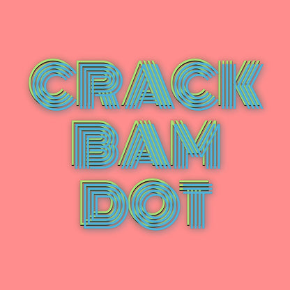 Mahjong Crack Bam Dot Petal Tendril Square Tray