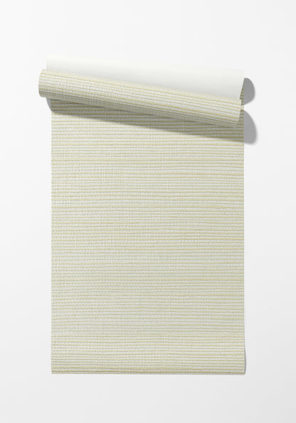 Metallica Cream Grasscloth Solid Wallpaper - nicolettemayer.com