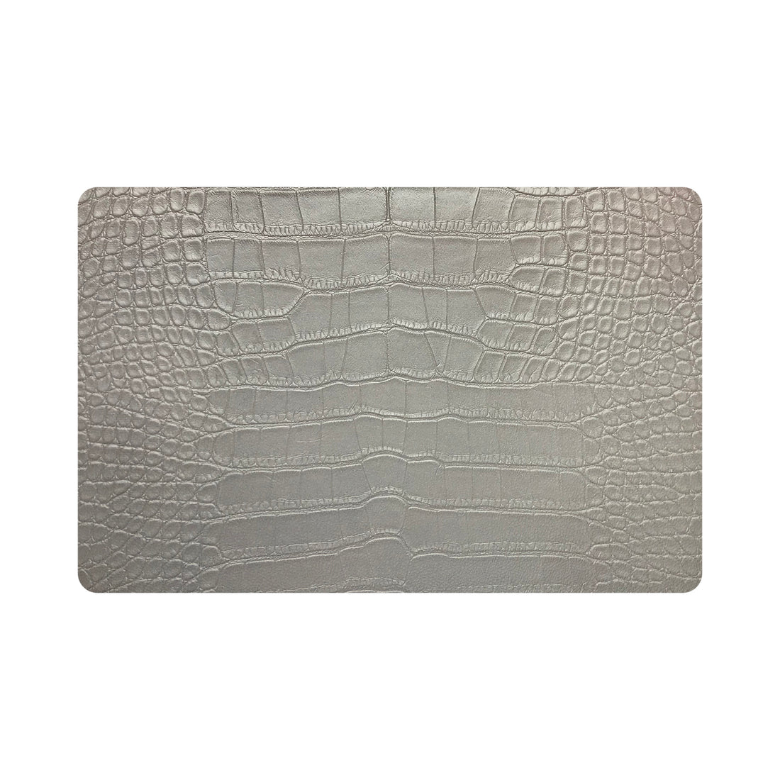 Crocodile Alabaster 17.5 Rectangle Pebble Placemats, Set Of 4 - nicolettemayer.com