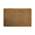 Crocodile Aves Gold 17.5" Rectangle Pebble Placemat, Set Of 4 - nicolettemayer.com
