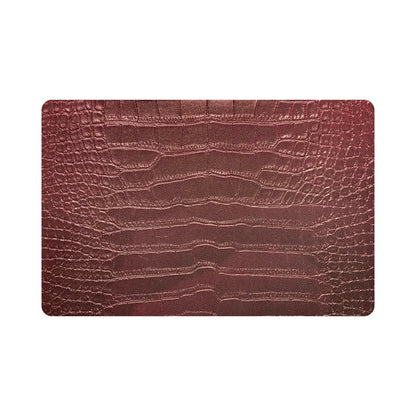 Crocodile Copper 17.5&quot; Rectangle Pebble Placemat, Set Of 4 - nicolettemayer.com
