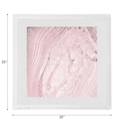 Crystal Blossom Cotton Sateen Dinner Napkins - nicolettemayer.com