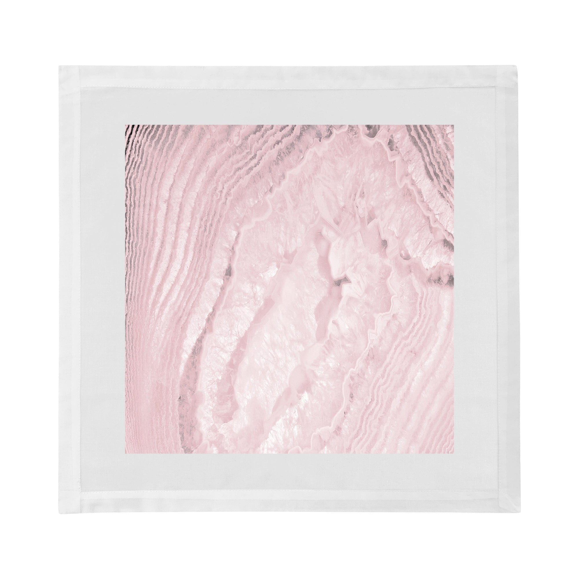 Crystal Blossom Cotton Sateen Dinner Napkins - nicolettemayer.com