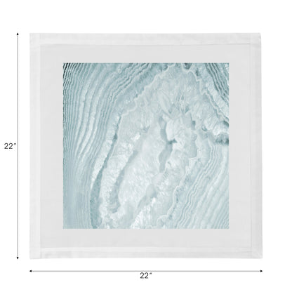 Crystal Bluebell Cotton Sateen Dinner Napkins - nicolettemayer.com