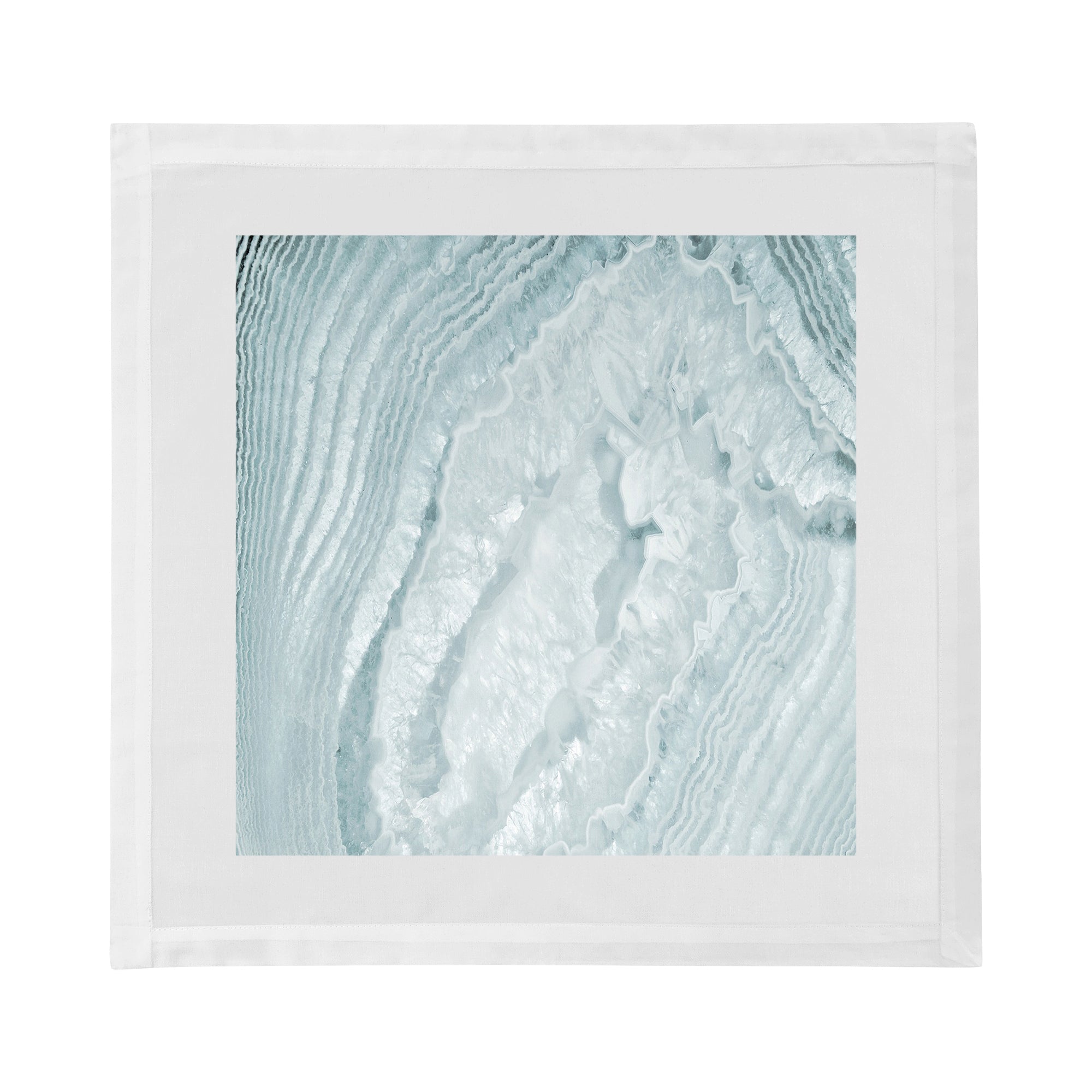 Crystal Bluebell Cotton Sateen Dinner Napkins - nicolettemayer.com