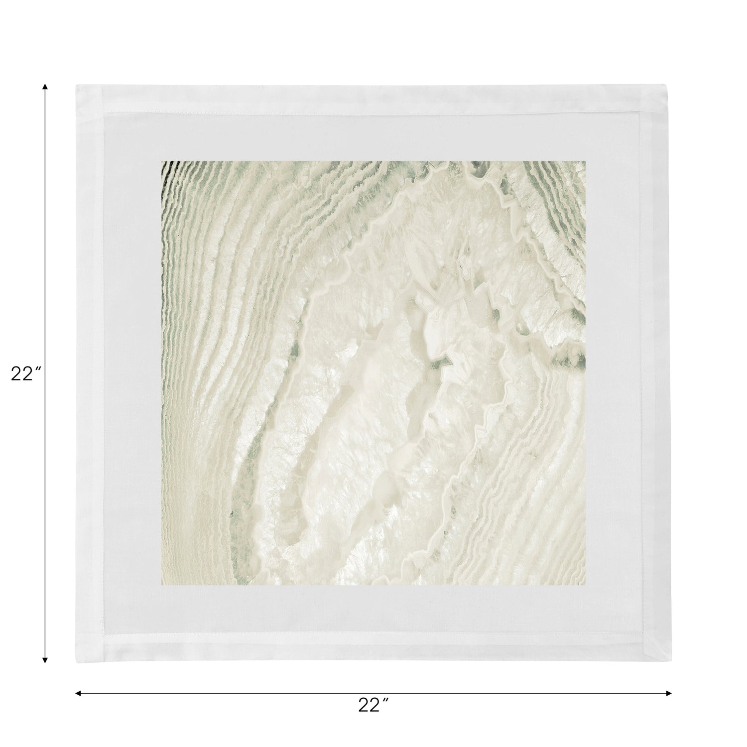 Crystal Champagne Cotton Sateen Dinner Napkins - nicolettemayer.com